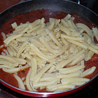 Szybki obiad Makaron z pomidorami od Mężatki