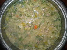 Fot. Kolorowa75, zupa kalafiorowa z pulpecikami mięsnymi