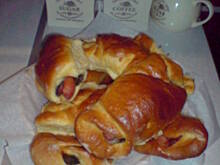 Fot. magdalena73, Parówki z pieczarkami w cieście drożdzowym