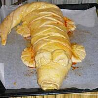 Żółwie i krokodyl na drożdżach