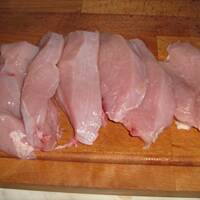 Filet z indyka w sosie cebulowo-borowikowym