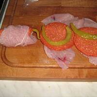 Pikantne roladki z indyka