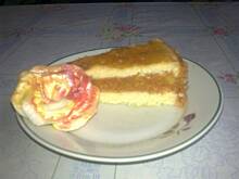 Fot. danad, Placek z brzoskwiniami