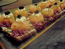 Fot. skopolendra, Tatar z lososia wedzonego  wg skopolendry