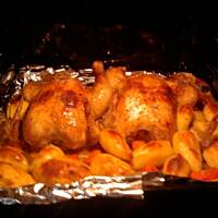 Kurczak pieczony maślano- cytrynowy