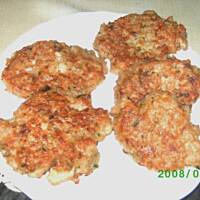 Chrupiace placuszki z kaszy jeczmiennej wg skopolendry