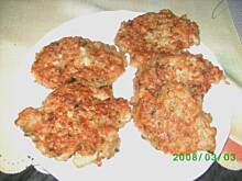 Fot. skopolendra, Chrupiace placuszki z kaszy jeczmiennej wg skopolendry