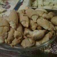 Rogaliki drożdżowe wg przepisu mojej Mamy