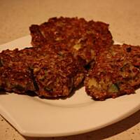 placki otrębowo-pszenne z cukinia