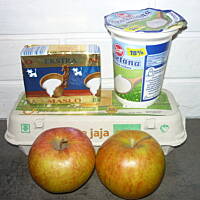 Ciastka z jabłkami wg Artura!