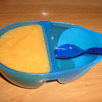 Pożywna zupa jarzynowa dla niemowlęcia