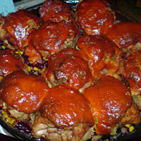 Kurczak pod czerwoną pierzynką