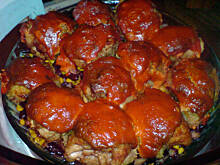 Fot. katy12, Kurczak pod czerwoną pierzynką