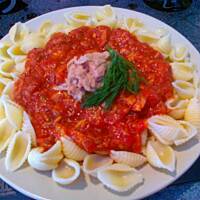 Spaghetti z tuńczykiem