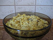 Fot. m.sosenka, Sałatka z kurczaka w sosie curry