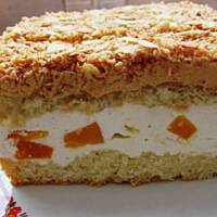 Sernik z masą kajmakową