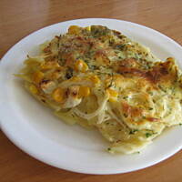 Zapiekanka z makaronu i brokułów