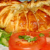 Pierś z kurczaka w cieście francuskim