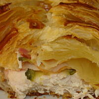 Pierś z kurczaka w cieście francuskim