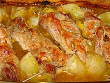 Fot. beata66, Warkoczyki z polędwiczek wieprzowych