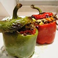 Faszerowane papryki z nutą sezamową