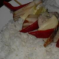 Ryż z szaszłykiem po cygańsku