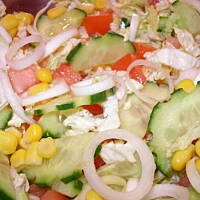 Surówka z kapusty pekińskiej "siekantus".