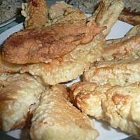 Paluszki krabowe w cieście i z sezamem