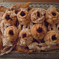 Faworki i róże wg przepisu mojej mamy