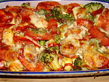 Fot. beata66, tortellini zapiekane z brokułami
