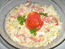 Fot. margot2, Łatwa sałatka z kapusty pekińskiej