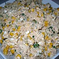 sałatka z tuńczykiem i ryżem