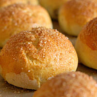 Bułeczki waniliowe z rodzynkami