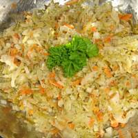 Surówka z kiszonej kapusty