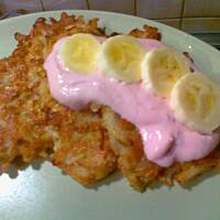 Dietetyczne racuchy z gruszek