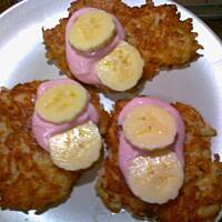 Dietetyczne racuchy z gruszek