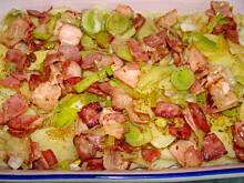 Fot. beata66, Zapiekanka  ziemniaczana z boczkiem i porem