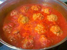 Fot. kaha87ha, Klopsy w sosie pomidorowym po włosku