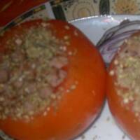 Czarki pomidorowe z grzankami