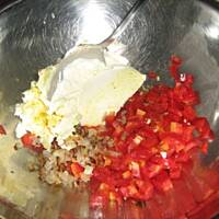 Roladki z serkiem i papryką