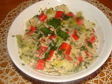 Fot. patrycja1, Sałata z krabowymi paluszkami