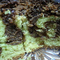 Tradycyjna baba marmurowa dwukolorowa