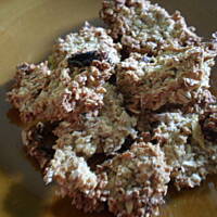 Dietetyczne mało kaloryczne ciasteczka bez cukru, jajek, mąki z płatków owsianych :)