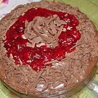 Torcik Czekoladowo-Wiśniowy
