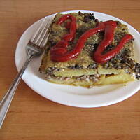 Ziemniaczana zapiekanka na włoską nutę