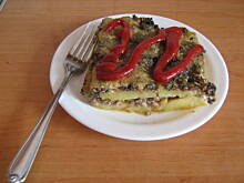 Fot. Aishka, Ziemniaczana zapiekanka na włoską nutę