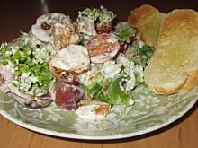 Fot. Mysia007, Sałatka winogrono-kurczak