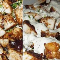 Sałatka winogrono-kurczak