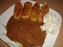 Fot. Paszczakowa, Schab w sosie z krokietami ziemniaczanymi