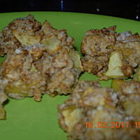 Ciasteczka z jabłkami i granolą